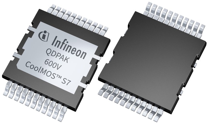 Infineon expands 600 V CoolMOS™ S7 family with MOSFETs for static switching applications